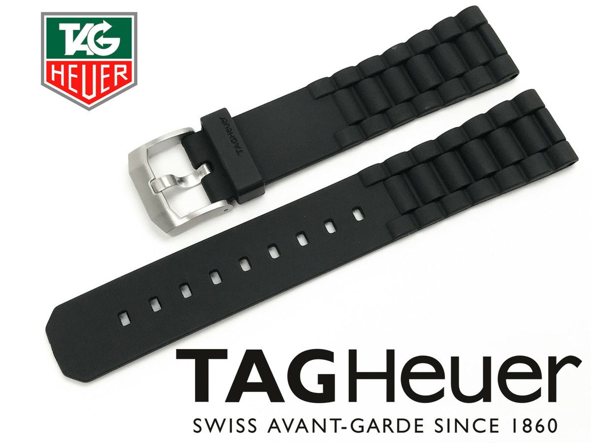 TAG HEUER FORMULA 1 CAC111D REPLACEMENT BLACK RUBBER 20/18 WATCH