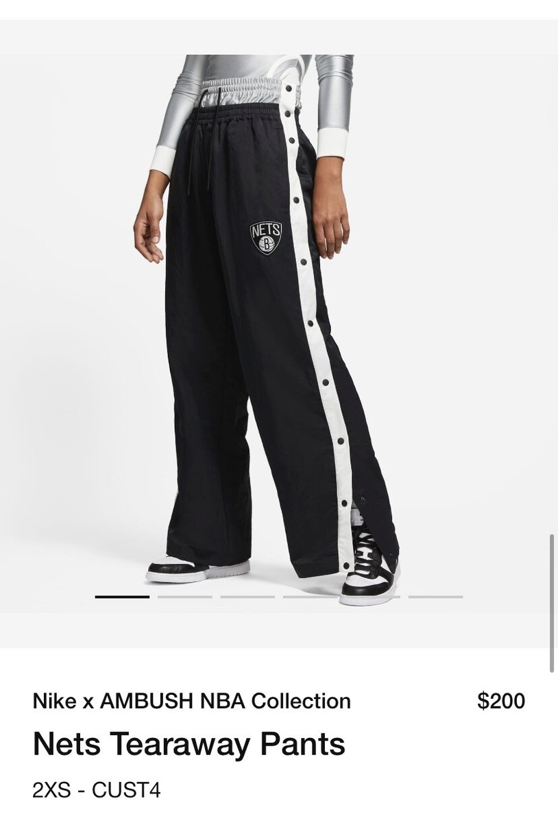 Nike x Ambush | Tearaway Pants | Brooklyn Nets | XL | Jay-Z x
