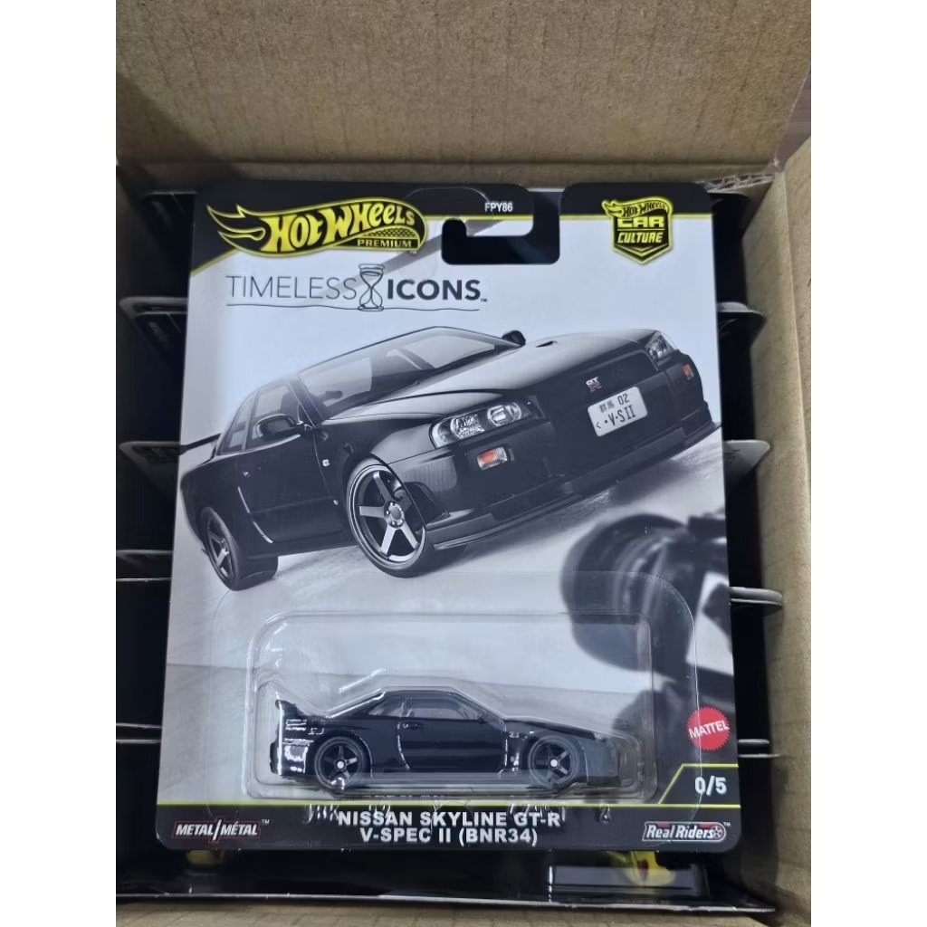 CHASE - Hot Wheels 2025 Timeless Icons - V-Spec II Nissan Skyline