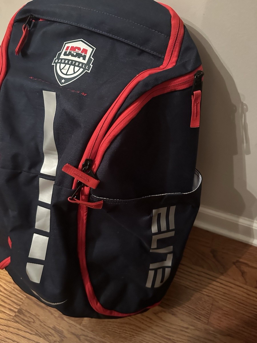 usa basketball nike team issued Travel Backpack Elite # Used