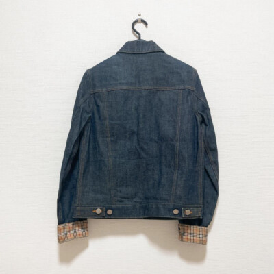 希少古着【38】バーバリー ロンドンブルーレーベル デニムジャケット