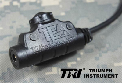TRI Replica TEA U94V2 6Pin PTT For PRC-148 152 Soft Rubber