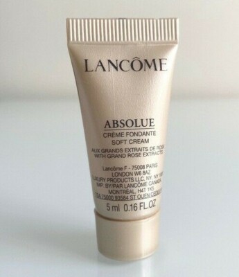 Lancome Absolue Soft Cream With Grand Rose Extracts Travel Mini