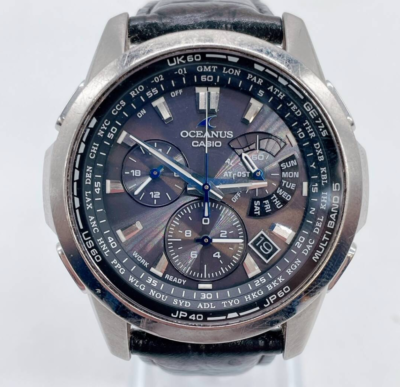CASIO OCEANUS OCW-M700 Ocean Blue Men's Watch | eBay