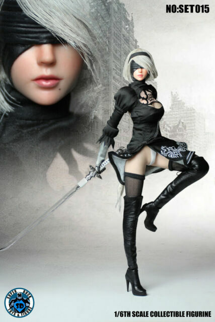 Super Duck 2B Nier Automata Yorha 1/6 Scale Action Figure Fullset