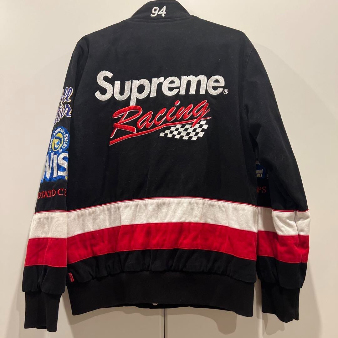 Supreme Wise Racing Jacket 13AW Black Patches Size S used | eBay