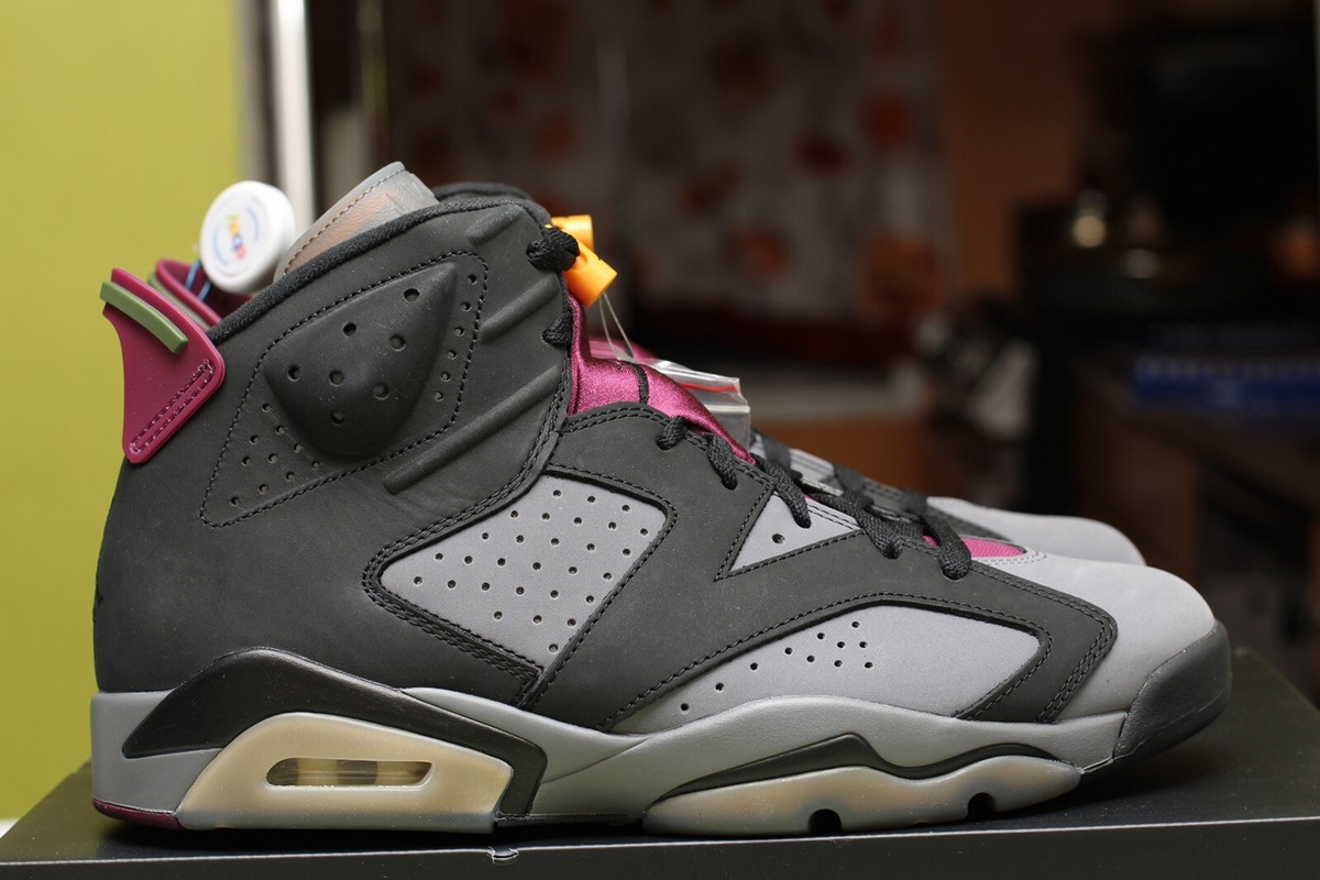 AIR JORDAN 6 RETRO 'BORDEAUX' SIZE 11.0 DS 100% AUTHENTIC ITEM