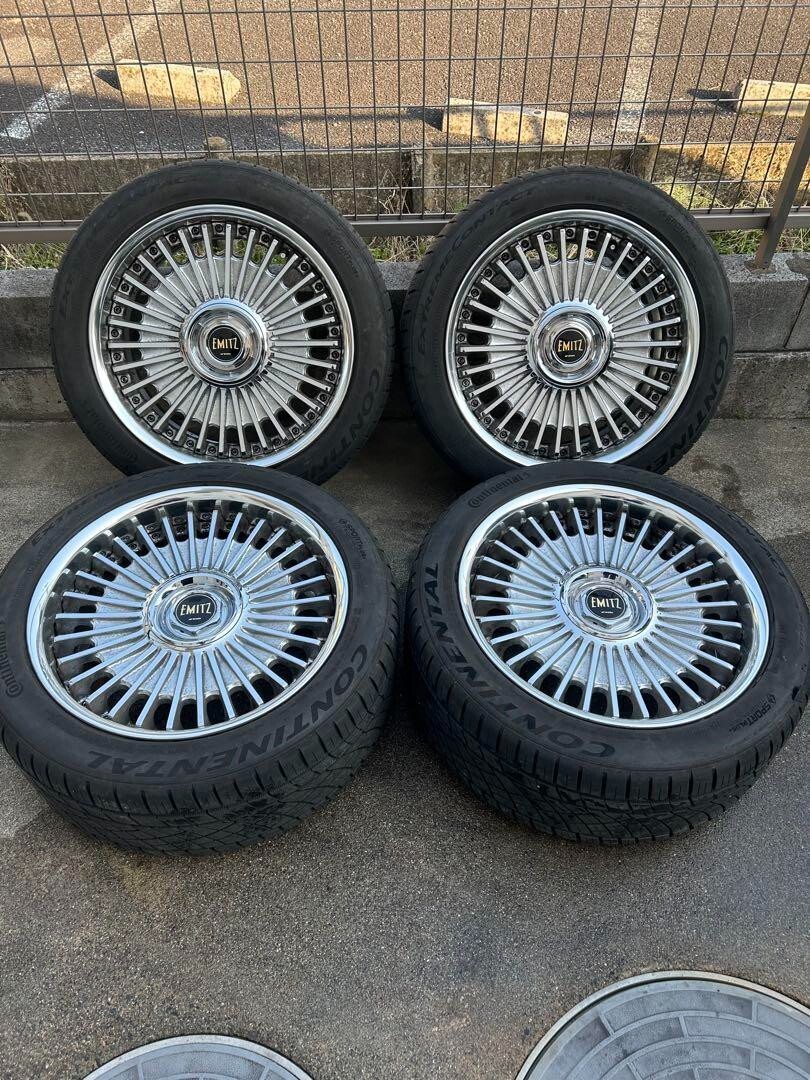 Ls600 Ls460 Size WORK Emitz 19x8.5J 9.5J 5x120 Wheels Set of 4 For