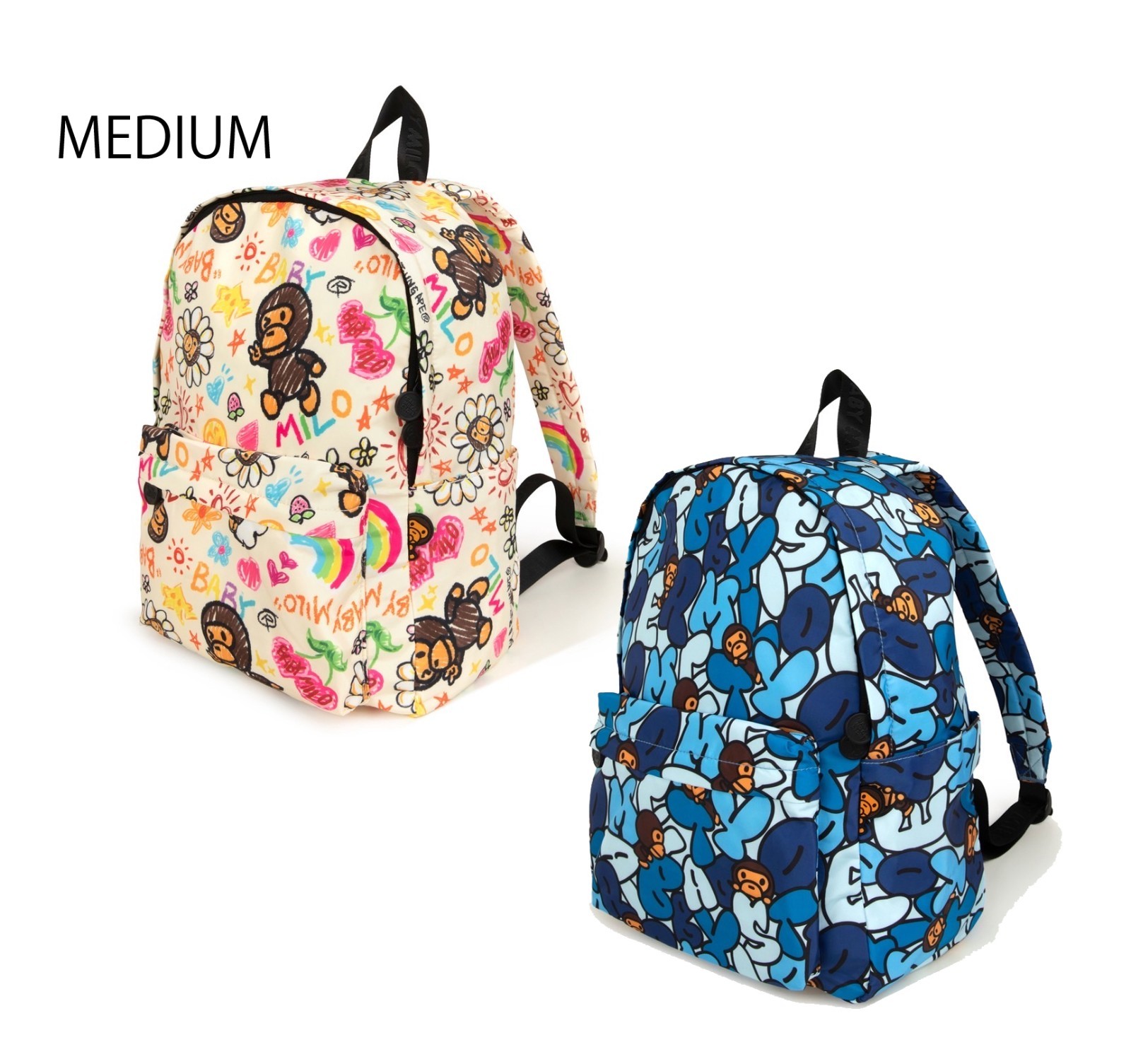 APE BABY MILO STORE BABY MILO MEDIUM BACKPACK | eBay