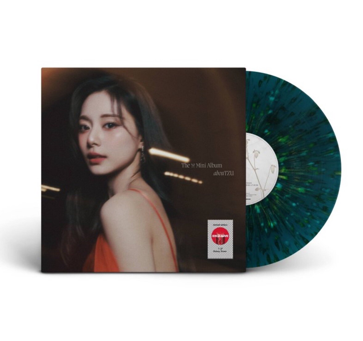 TZUYU of Twice AbouTzu Target Exclusive Galaxy Green Vinyl New