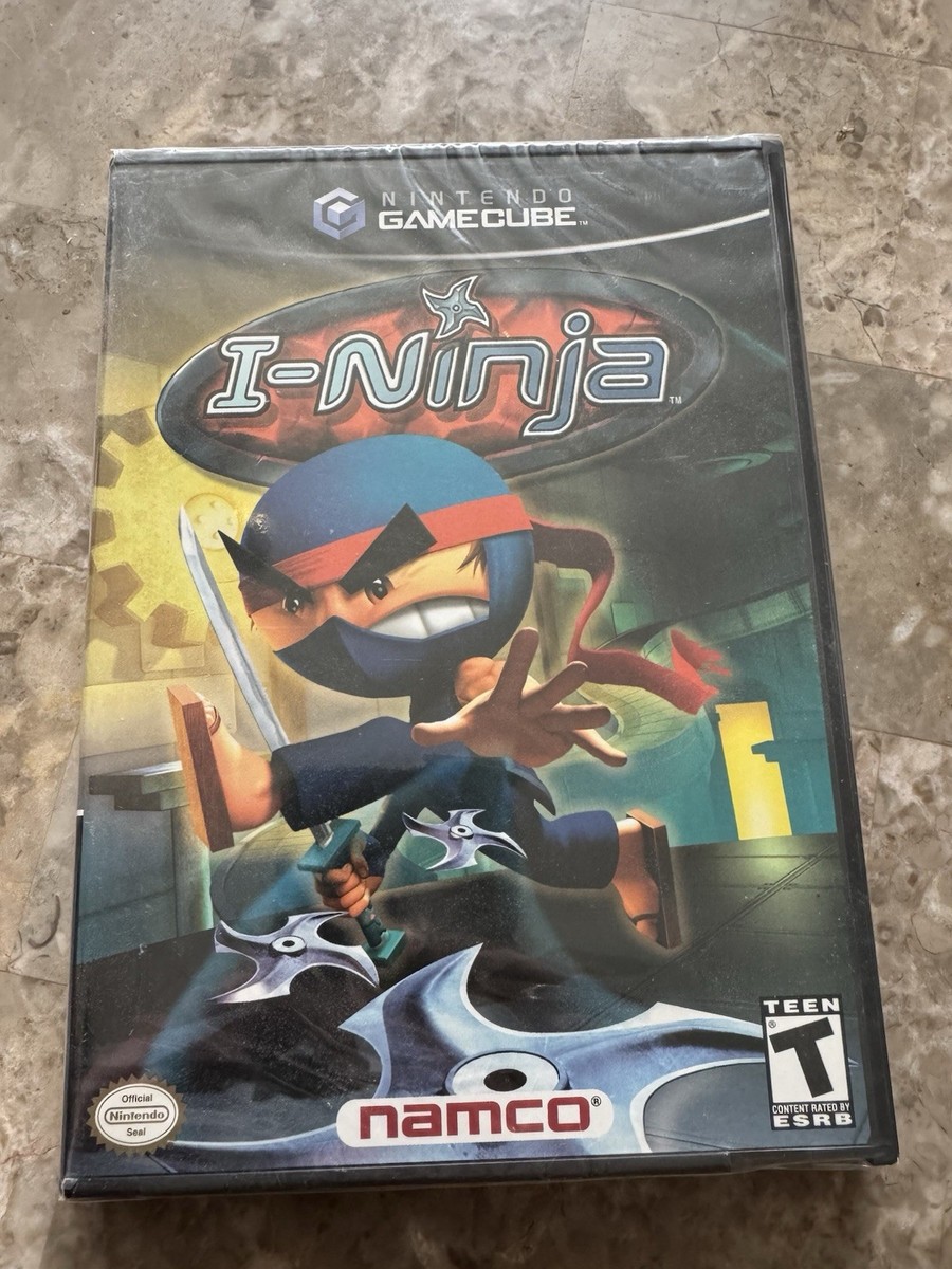 I-NINJA for Nintendo GAMECUBE 2003 Namco NGC NEW FACTORY SEALED