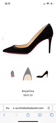christian louboutin heels 35 anjalina | eBay