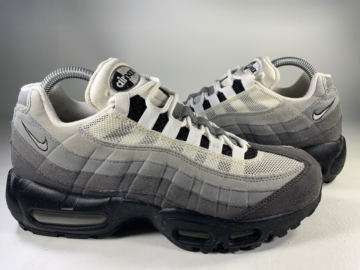 Nike Air Max 95 OG Gradient Grey Black White Mens Size 6.5 Rare