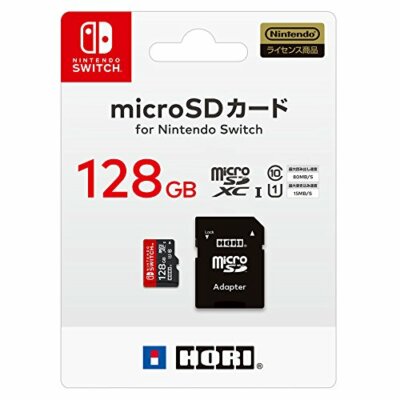 Micro SD Card 128GB for Nintendo Switch Memory Card HORI from