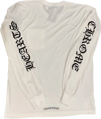 CHROME HEARTS L/S NECK TEE - AUTHENTIC -NEW WITH TAGS | eBay