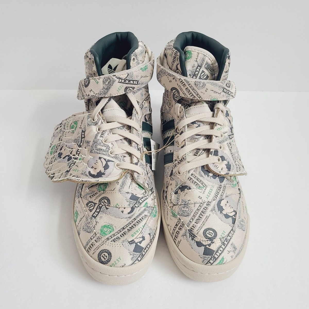 Adidas X Jeremy Scott Forum Wings 1.0 Money Shoes Q46154 Size 11