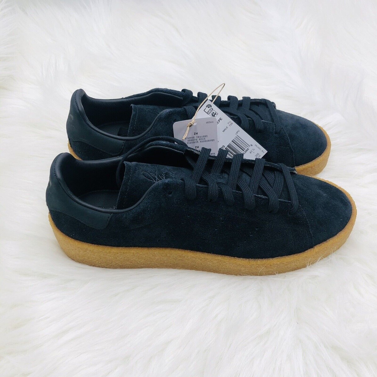 Size 8 - Adidas Stan Smith Crepe Black for sale online | eBay