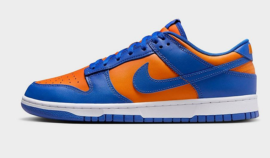 Nike Dunk Low Retro Knicks Orange Blue Men's Shoes ALL SIZES New