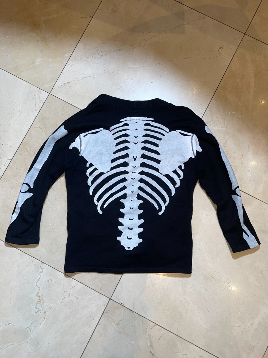 Kapital Kountry black Skeleton Bones Cardigan Medium (size 2) | eBay
