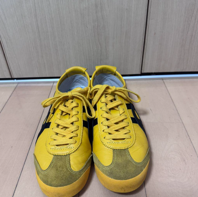 Onitsuka Tiger MEXICO 66 YELLOW BLACK Authentic From Japan | eBay