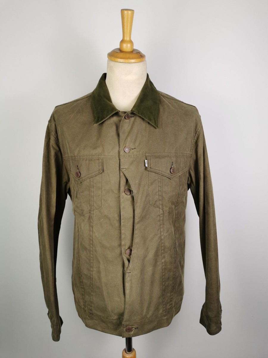 L738 Levis x Filson Ultra Rare Olive Wax Canvas Hunter Trucker