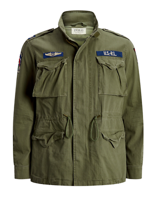 Polo Ralph Lauren Denim & Supply Military M-65 Combat Field Patch