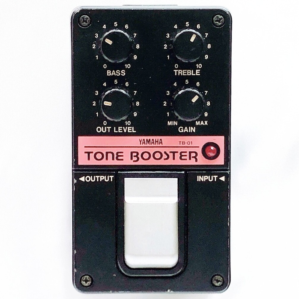 Yamaha TB-01 Tone Booster EQ 1980s Vintage Guitar Pedal Made in