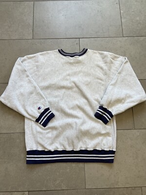 Vintage 90s Champion Spell Out Reverse Weave Sweatshirt Made In
