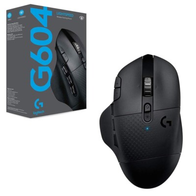 Logitech - G604 LIGHTSPEED Wireless Optical Gaming Mouse - Black