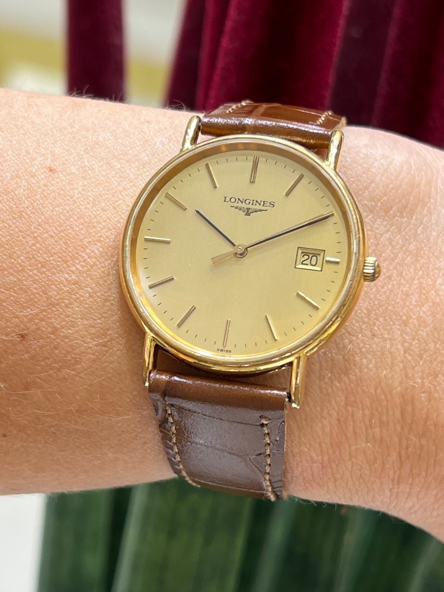 Longines La Grande Classique L4.636.2 Quartz Gold Plated Swiss