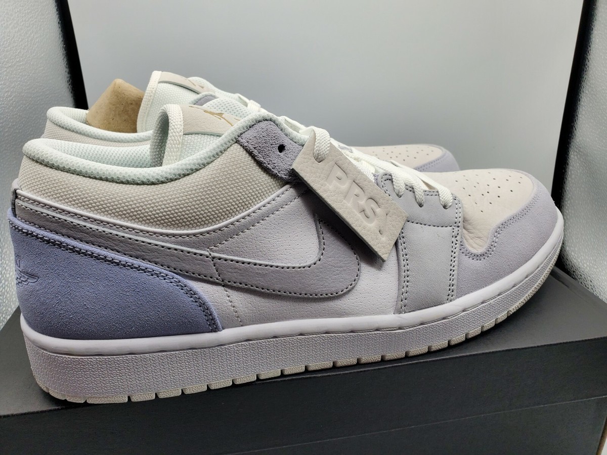 Nike Air Jordan 1 Low 'Paris' PRS Wolf Grey Off White SB Men Sz 15
