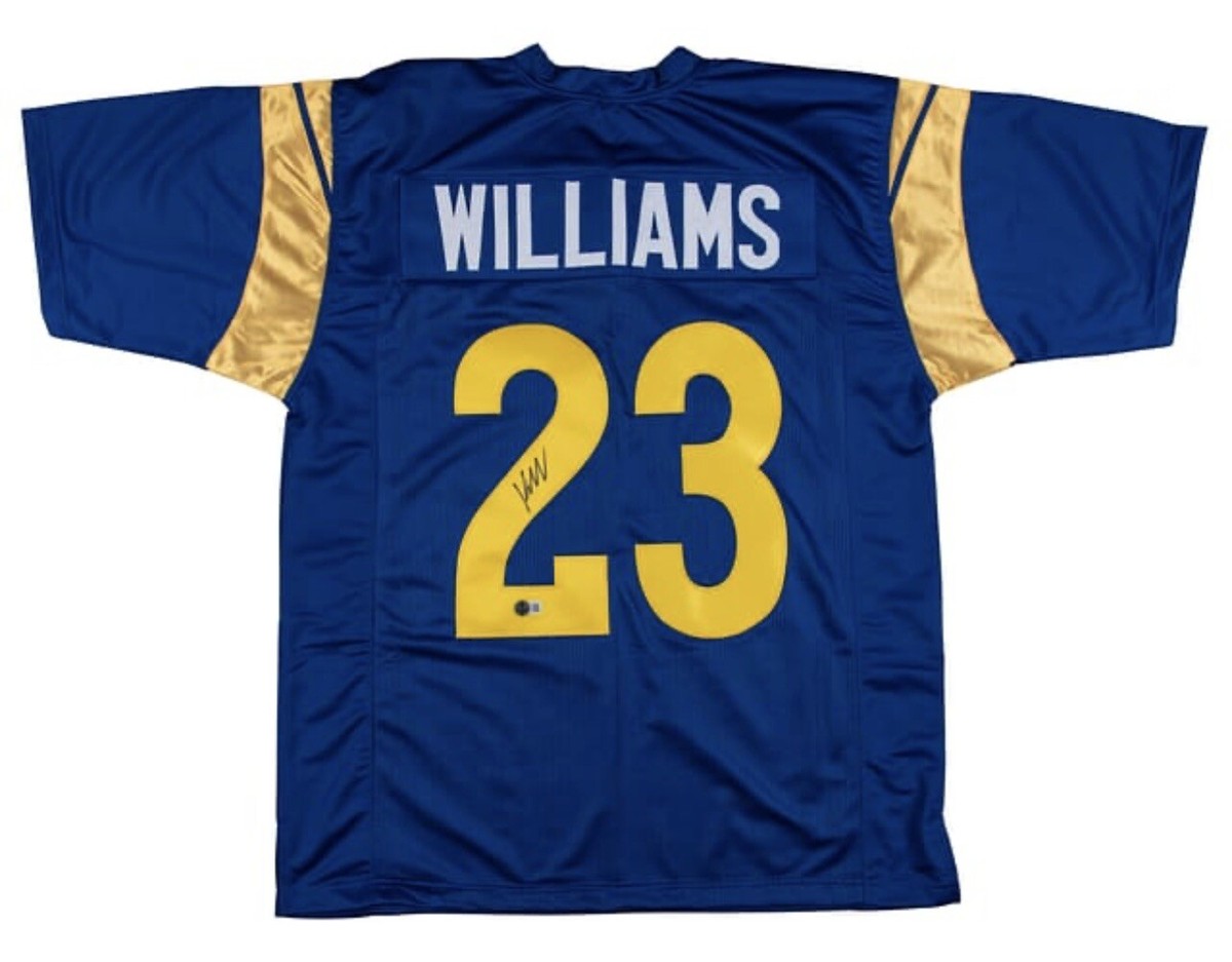 KYREN WILLIAMS SIGNED LOS ANGELES RAMS JERSEY #23 AUTOGRAPH COA