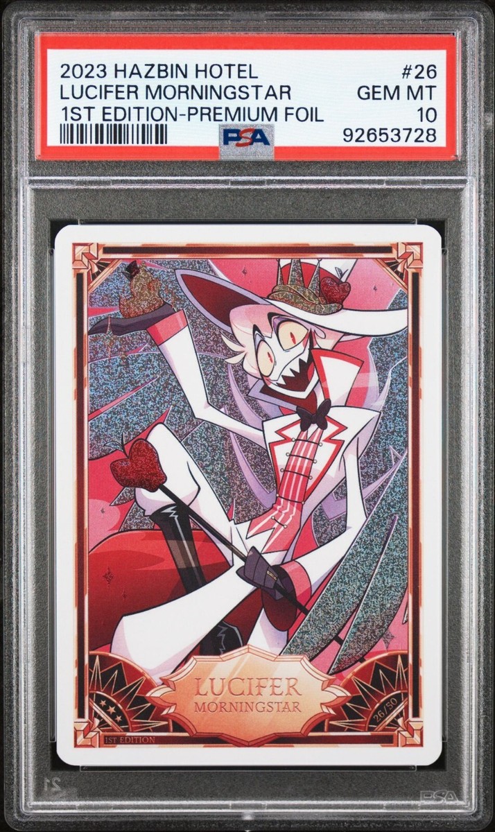 Hazbin Hotel Card - Lucifer Morningstar Premium FOIL - 1st Edition