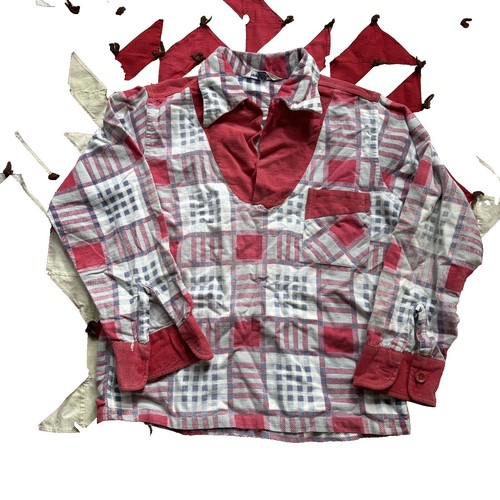 vintage 50s 60s Chill Chaser by Blue Top Wool Flannel Shirt