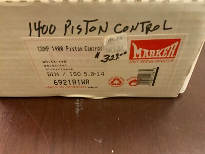 MARKER SKI BINDINGS - COMP 1400 PISTON CONTROL - BRAND NEW | eBay