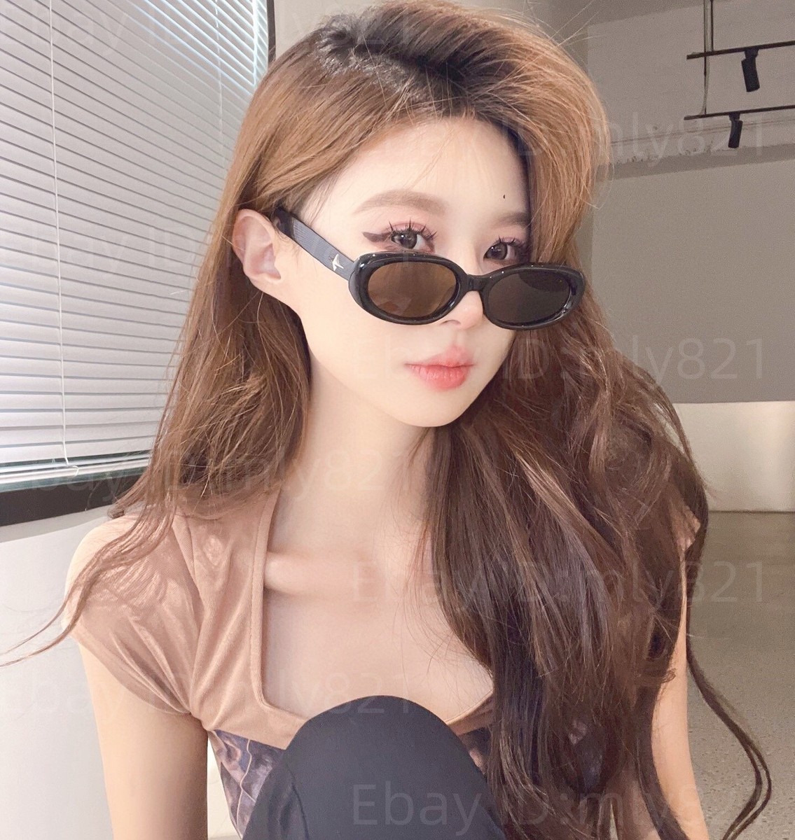 GentleMonster Sunglasses Bold Bandoneon.s Black Frame Brown Lenses