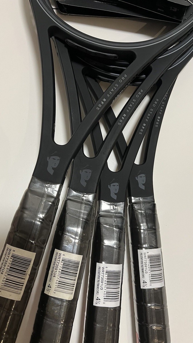 Wilson Pro Staff RF85 Roger Federer Limited Edition NOS - 4 3/8 | eBay