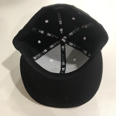 New Era 59Fifty Black And White Wacko Maria Baseball Cap Size 7 1