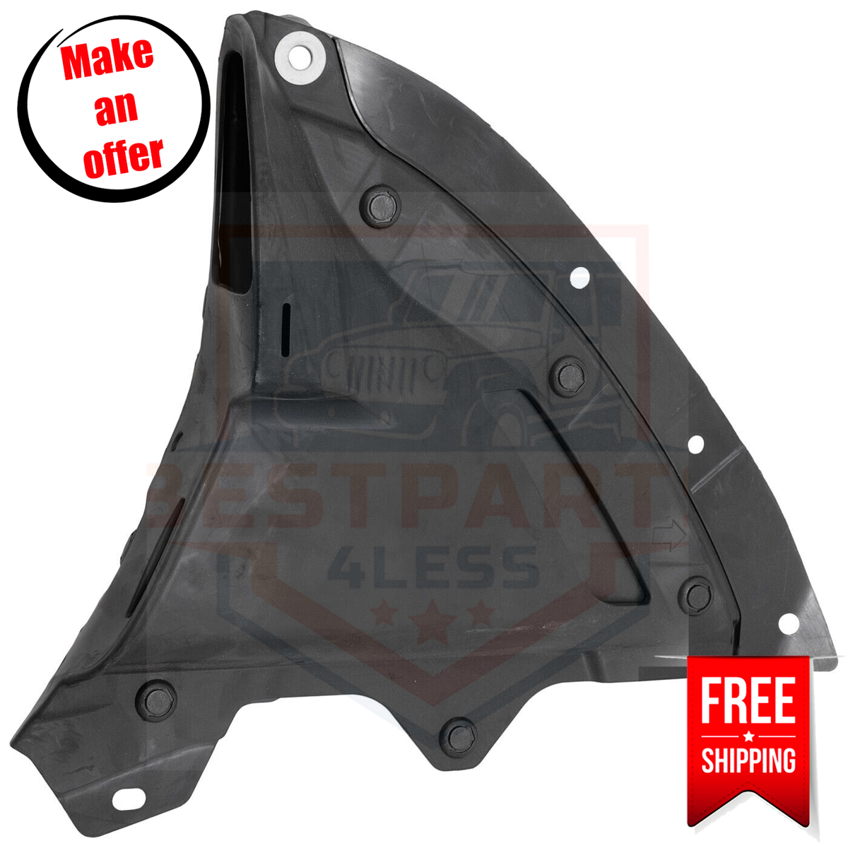 Engine Splash Shield DGH95613Y right side for 20-22 Mazda CX-30 GS