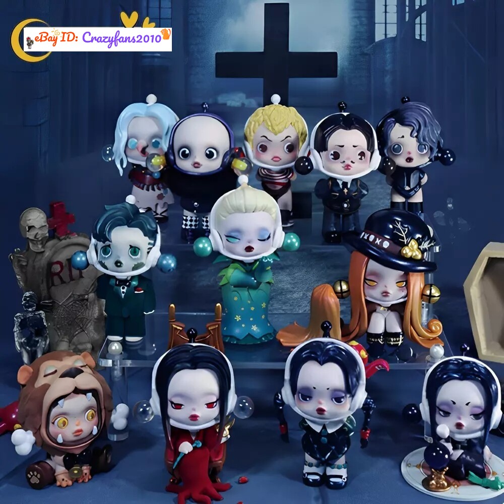 POP MART Skullpanda Addams Family Series Blind Box Confirmed