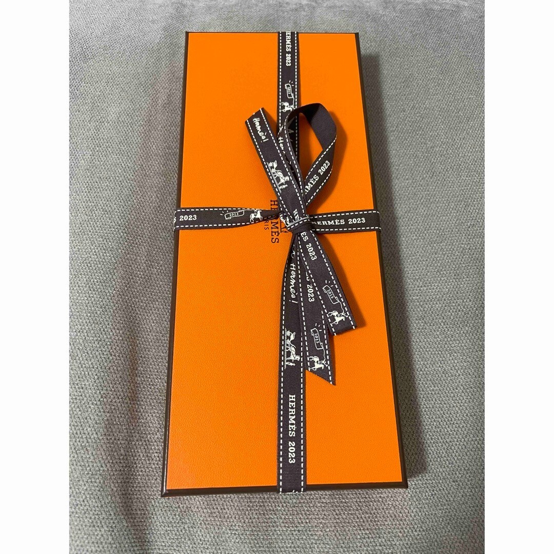 Unused w/box HERMES Carre 80 Ex Libris frange Silk Scarf 80cm Hugo