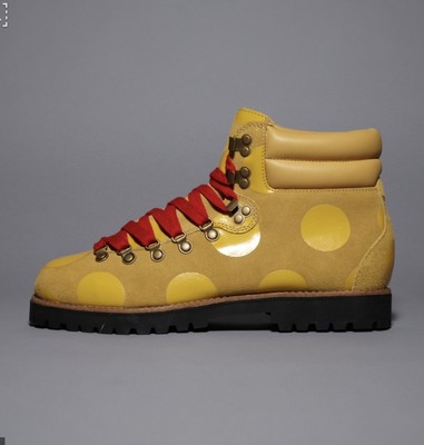 RARE Jeremy Scott Adidas Polka Dot Hiking Boots Originals by
