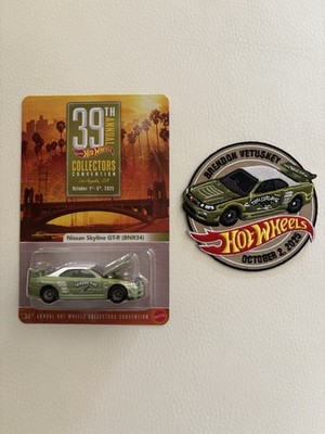 2025 Hot Wheels 39th Convention CA Nissan Skyline GT-R (BNR34) and