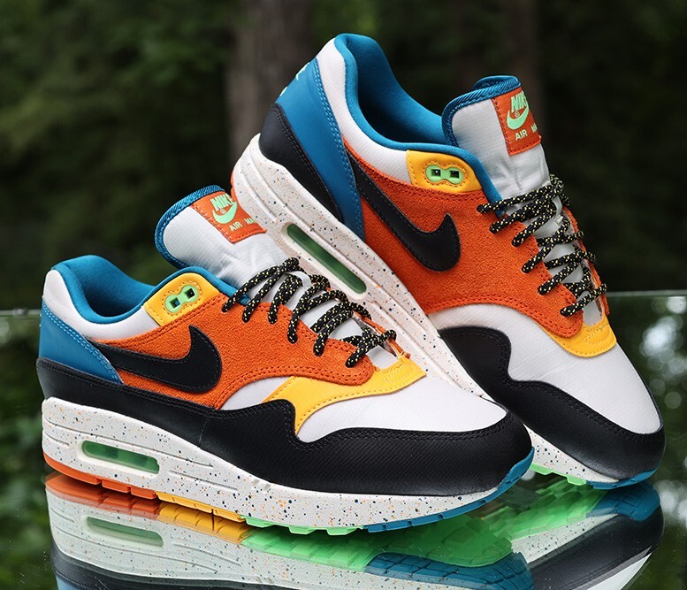 Nike Air Max 1 Multi Mix 2020 Men's Size 8 Starfish Custom CZ8140