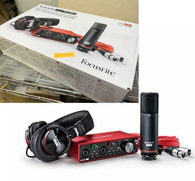 Focusrite Scarlett 2i2 Studio 3rd Gen USB Audio Interface Studio