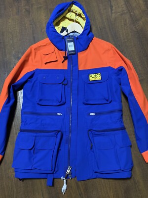 Polo Ralph Lauren Hi Tech Color Block Waterproof Men's Jacket Size