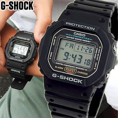 G-SHOCK Digital DW-5600E-1V Men's Watch Black water resistant