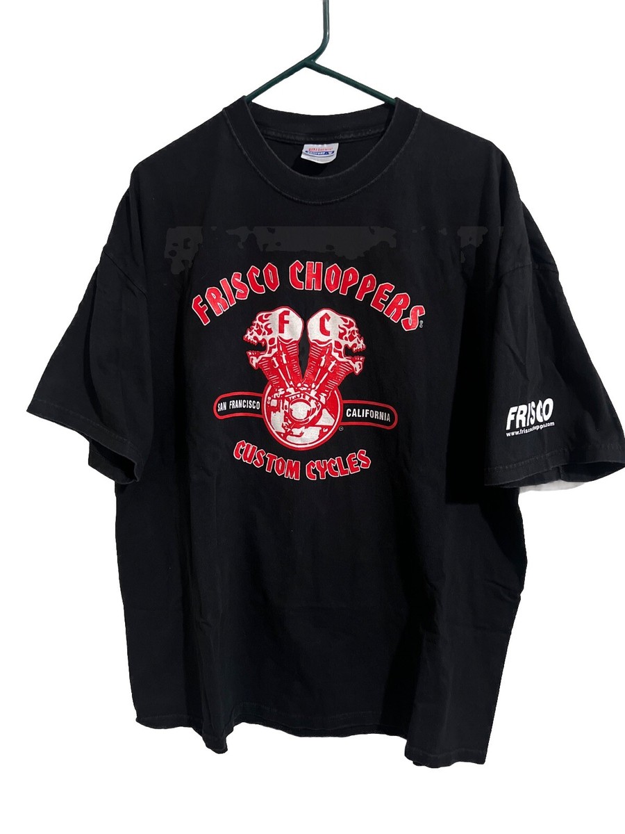 Vintage Early 2000's Frisco Choppers Short Sleeve T-Shirt | eBay