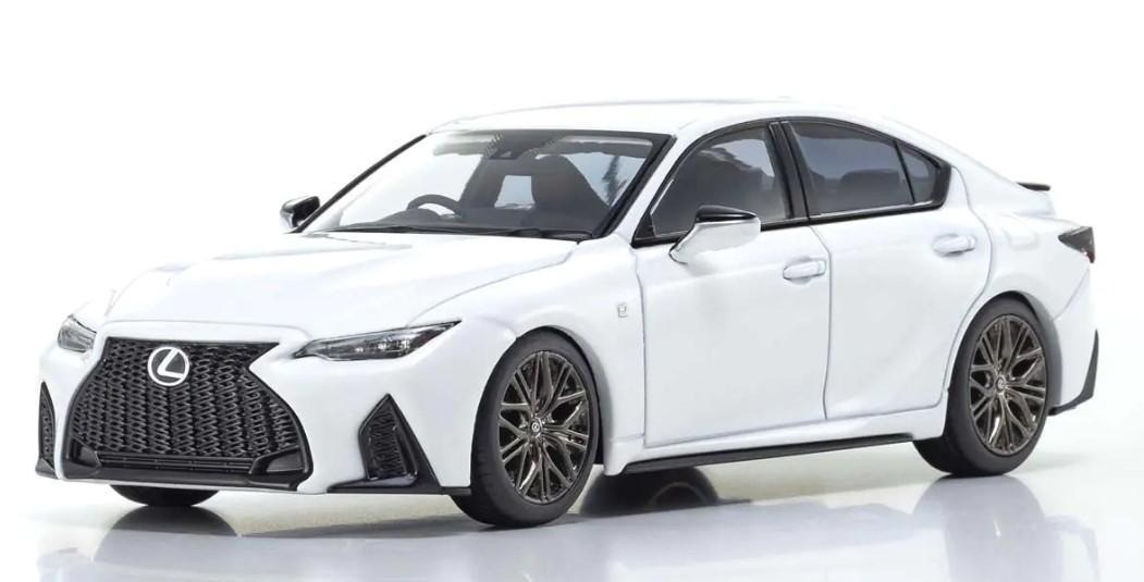 1/43 Lexus IS500 F SPORT White Diecast Model Car Dealer Edition