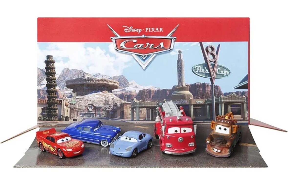 Disney Pixar Cars Vehicle 5-Pack Collection, Set of 5 Cars
